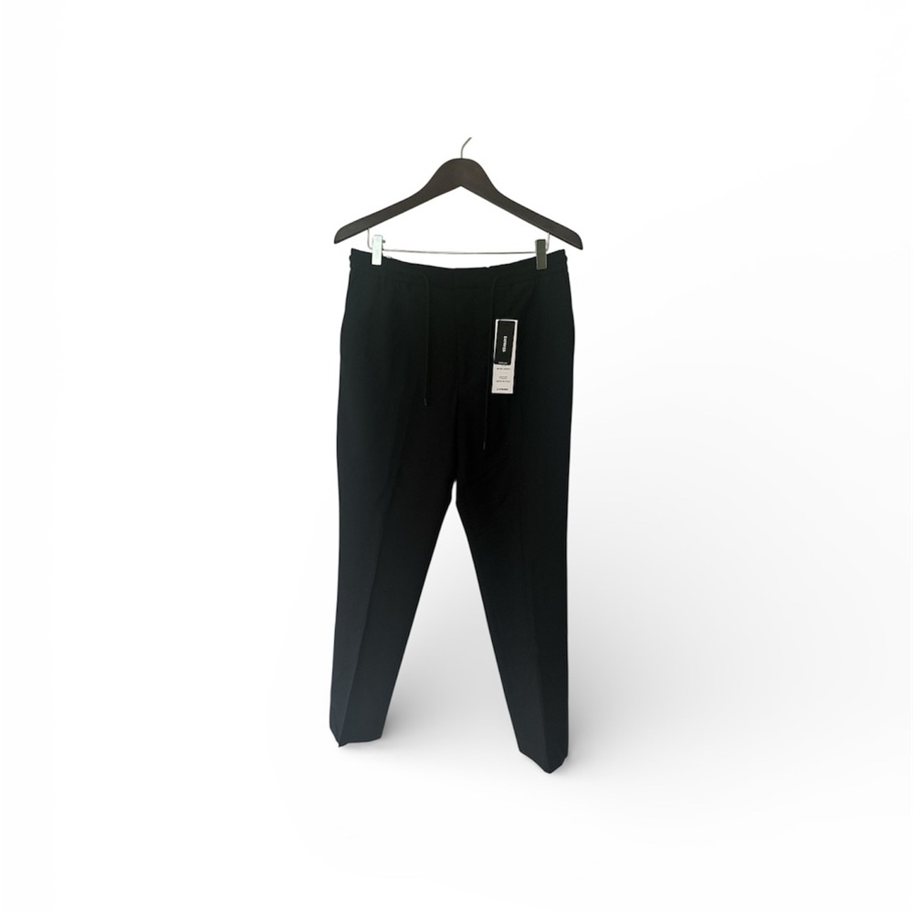 Express Men's Black Extra Slim Dress Pants